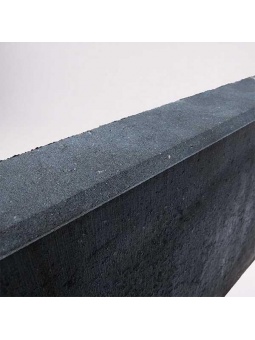 Obrzeże grafitowe widok z bliska