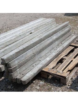 Ogrodzeniowy słupek betonowy 2 m