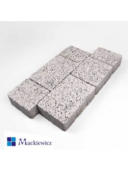 Kostka brukowa Mackiewicz - biały duży płukany granit