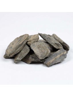 Duża kora kamienna z łupka szarogłazowego