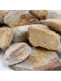 Szaro-kolorowa kora kamienna z bliska