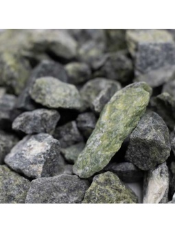 Zielony grys z bliska