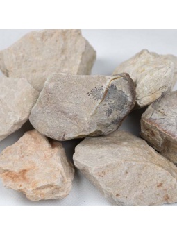 Kruszywo beżowo-ceglane z bliska