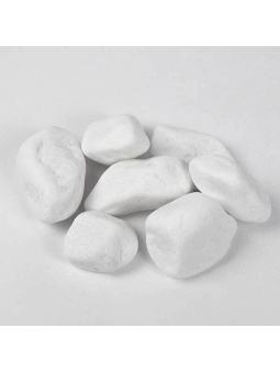 Grecki otoczak marmurowy Thassos 40/60mm